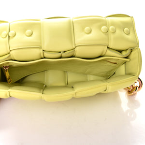 BOTTEGA VENETA Lambskin Maxi Intrecciato Kiwi - SMY Digital