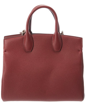 Salvatore Ferragamo Studio Leather Satchel - SMY Digital