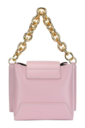 DARIA OATMEAL LEATHER SHOULDER BAG - SMY Digital