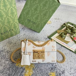 Pre-Loved GUCCI Padlock small berry shoulder bag - SMY Digital