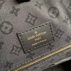 Pre-Loved LOUIS VUITTON Onthego GM Crafty Monogram Giant Canvas Shoulder Bag Red - SMY Digital