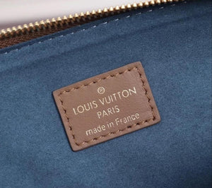 LOUIS VUITTON Lambskin Embossed Monogram Coussin PM Camel - SMY Digital