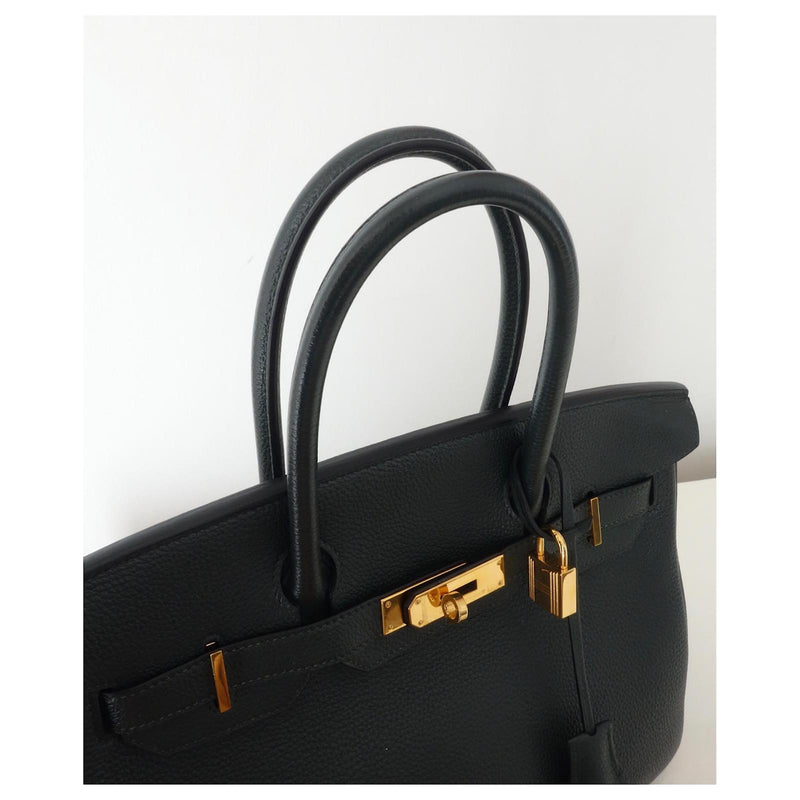 Hermès Birkin 35 – Black Togo Leather with Gold Hardware, Z Stamp