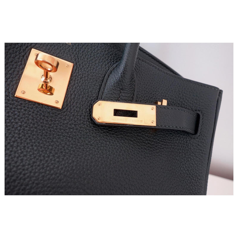 Hermès Birkin 35 – Black Togo Leather with Gold Hardware, Z Stamp