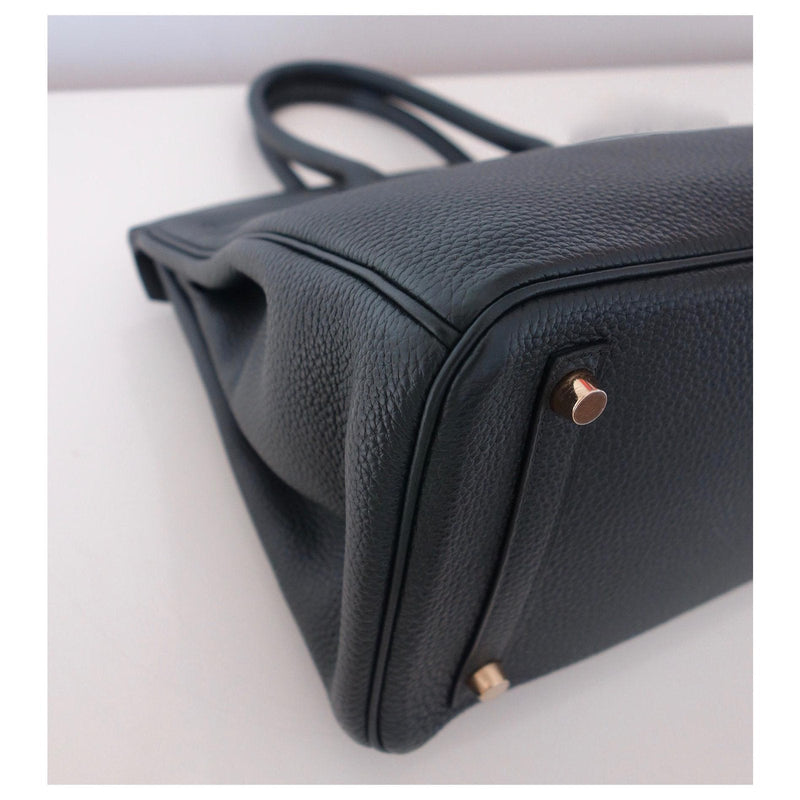 Hermès Birkin 35 – Black Togo Leather with Gold Hardware, Z Stamp