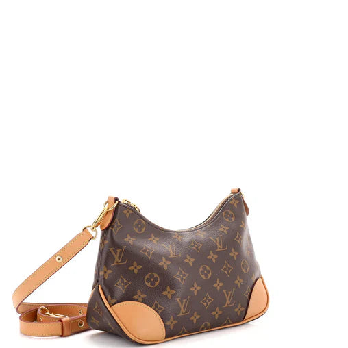 Louis Vuitton NM Monogram Boulogne Vintage Yellow Horn Shoulder Bag