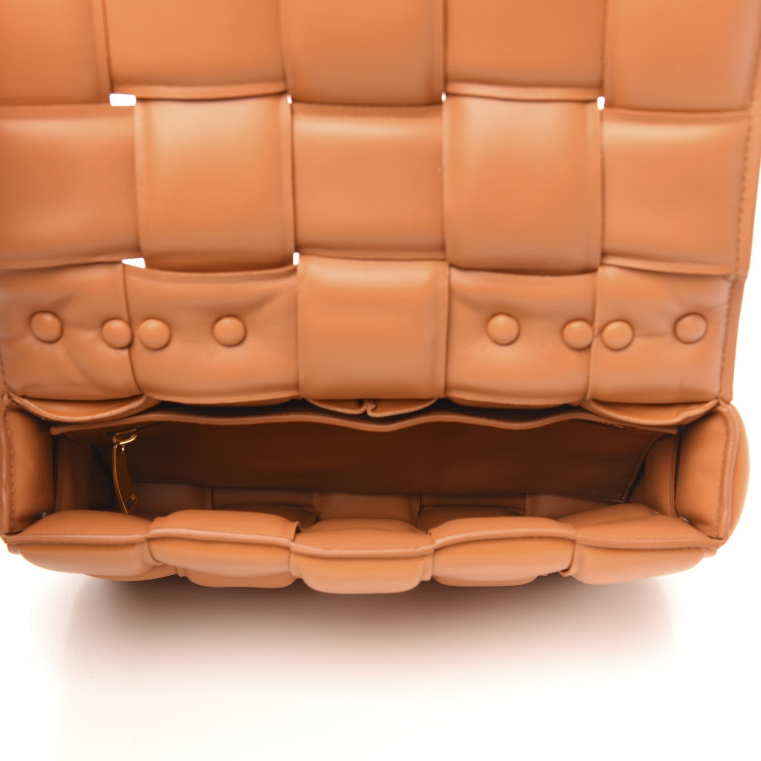 BOTTEGA VENETA Lambskin Max Crossbody Bag Clay - SMY Digital