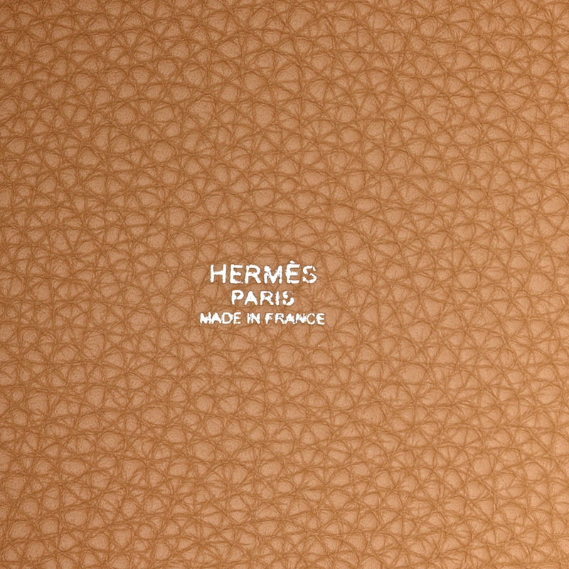 Hermès Picotin Lock 18 in Gold Clemence Leather with Gold Hardware – U Stamp