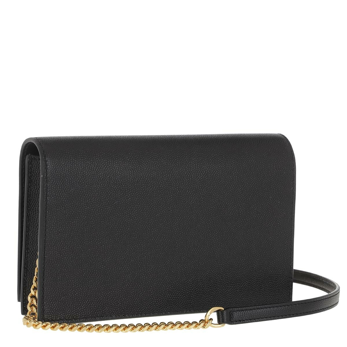 SAINT LAURENT Kate Monogramme Chain Clutch Nero - SMY Digital