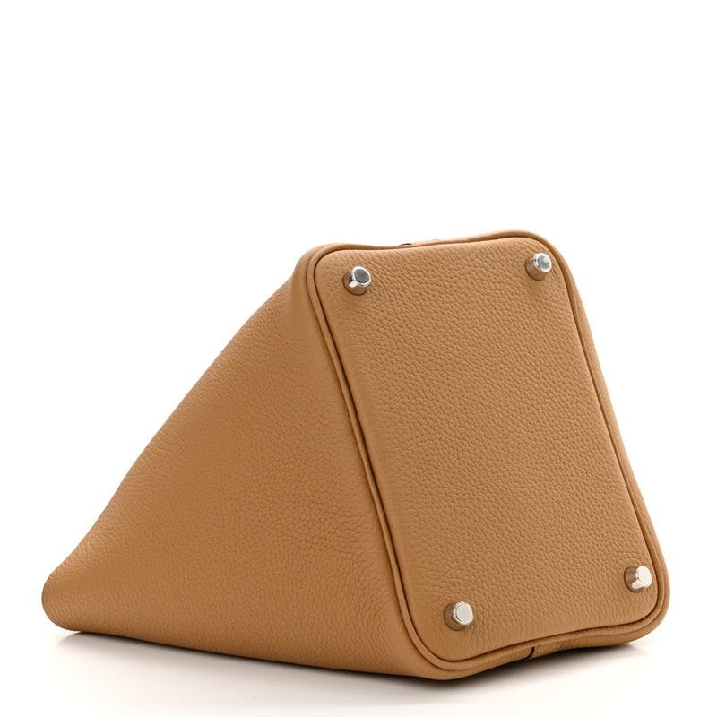 Hermès Picotin Lock 18 in Gold Clemence Leather with Gold Hardware – U Stamp