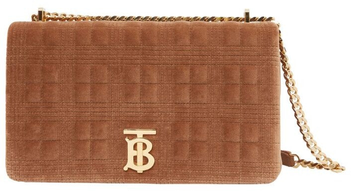 Burberry Medium Velvet Lola Shoulder Bag - SMY Digital