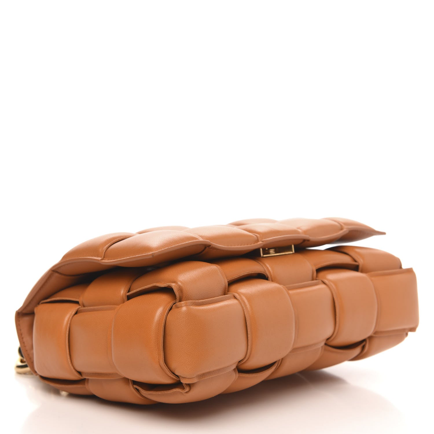 BOTTEGA VENETA Lambskin Max Crossbody Bag Clay - SMY Digital