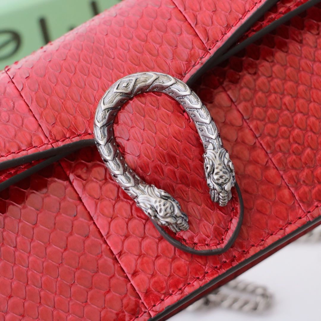 Pre-Loved GUCCI DIONYSUS LEATHER SUPER MINI BAG
