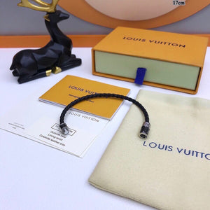 Pre-Loved Louis Vuitton Braided Bracelet - SMY Digital
