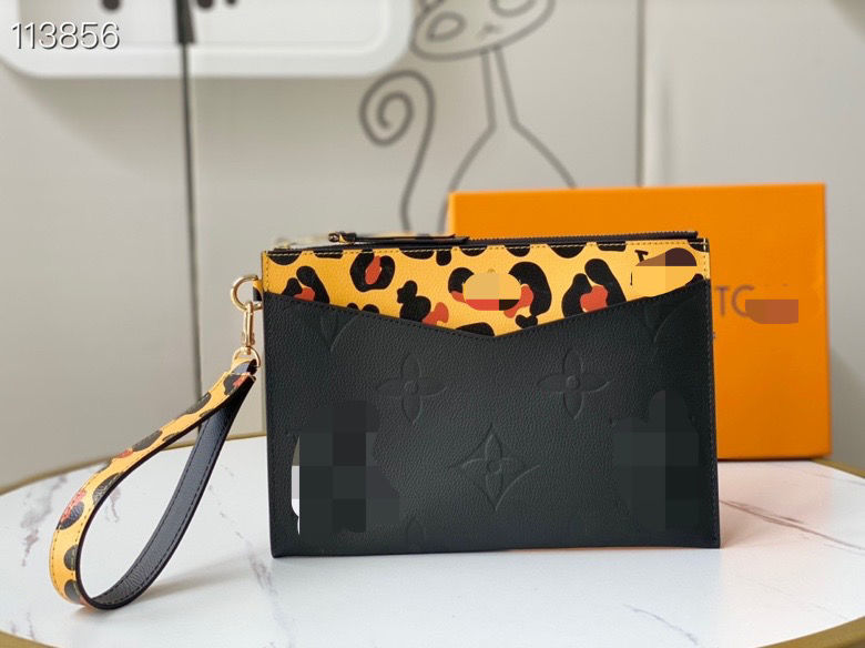 LOUIS VUITTON Empreinte Monogram Wild at Heart Pochette Melanie MM Black - SMY Digital