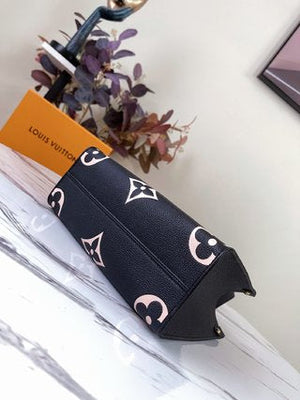 Pre-Loved LOUIS VUITTON Empreinte Monogram Giant Onthego MM Black - SMY Digital