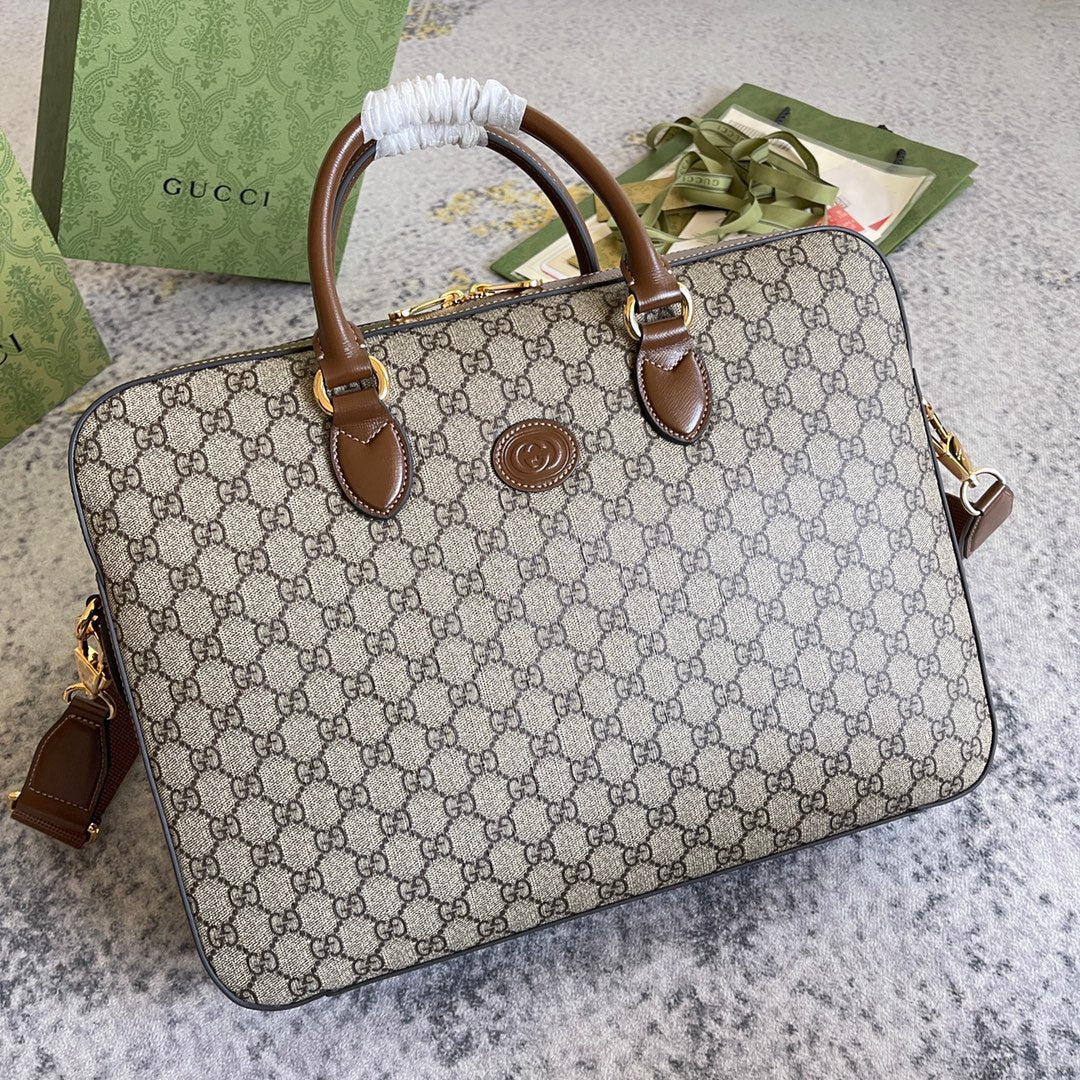 Pre-Loved GUCCI Business case with Interlocking G - SMY Digital
