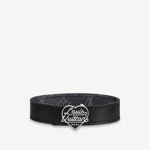 Pre-Loved LV HEART 14MM REVERSIBLE BRACELET - SMY Digital