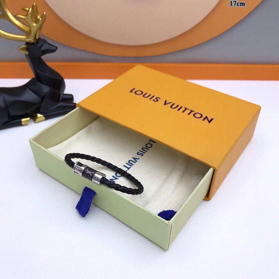 Pre-Loved Louis Vuitton Braided Bracelet - SMY Digital