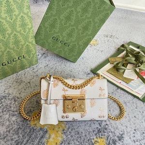 Pre-Loved GUCCI Padlock small berry shoulder bag - SMY Digital